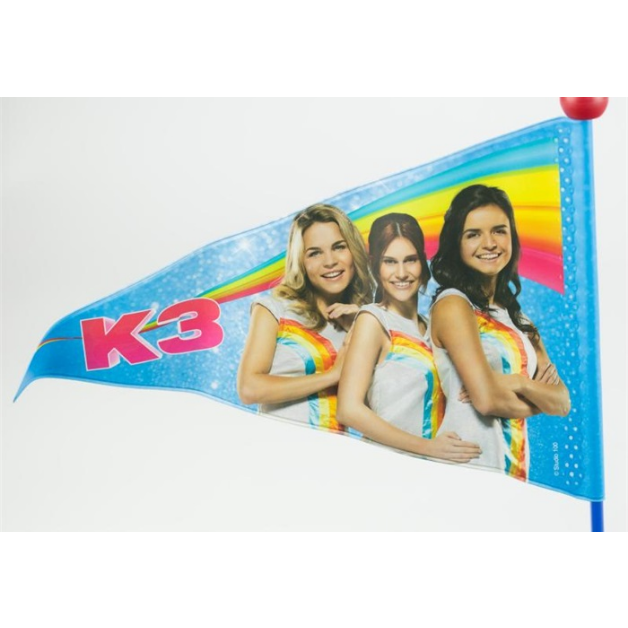 STUDIO 100 VEILIGHEIDSVLAG K3 BLAUW/GEEL STUDIO 100 VEILIGHEIDSVLAG K3 BLAUW/GEEL